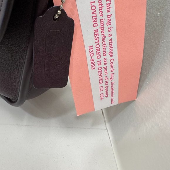 Almost Vintage Coach City Bag Purple (aka Eggplant) Style Number 9790 - Picture 5 of 14